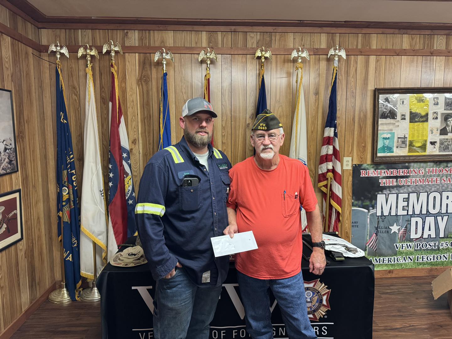 Photo for NUCOR Monument Donation